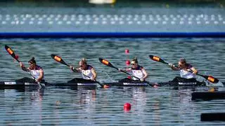 España acaba sexta en la final de K4 500 femenino