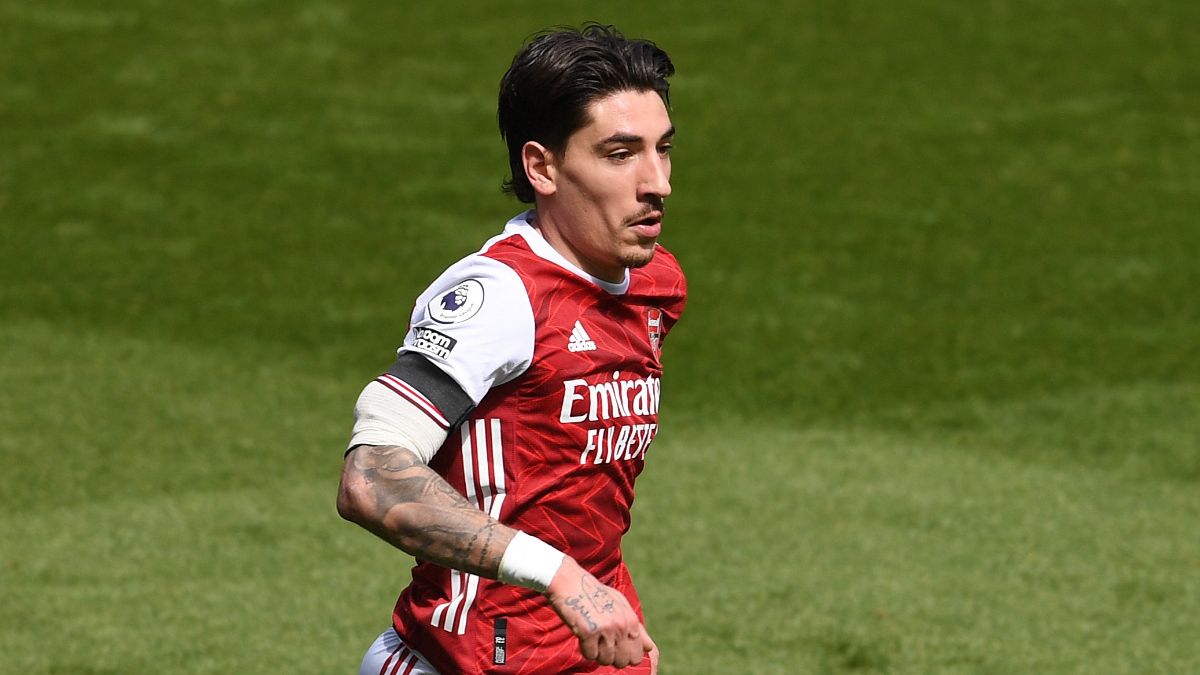 Primera Camiseta Arsenal Jugador Bellerin 2021-2022