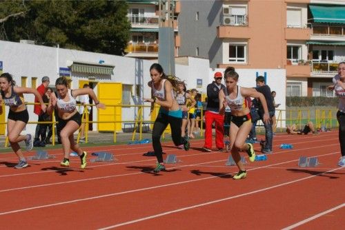 Campeonato Regional de Atletismo celebrado en Cartagena