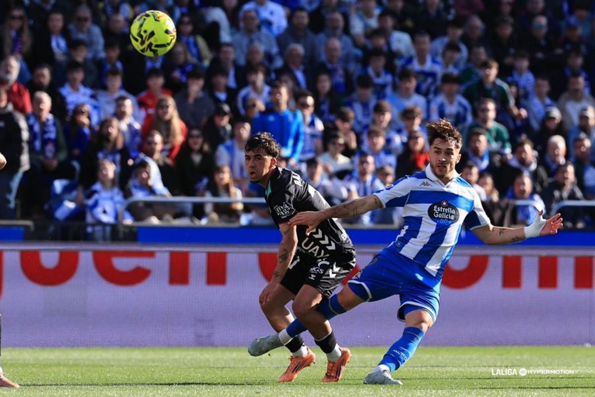 La Coruña - Málaga CF, en imágenes