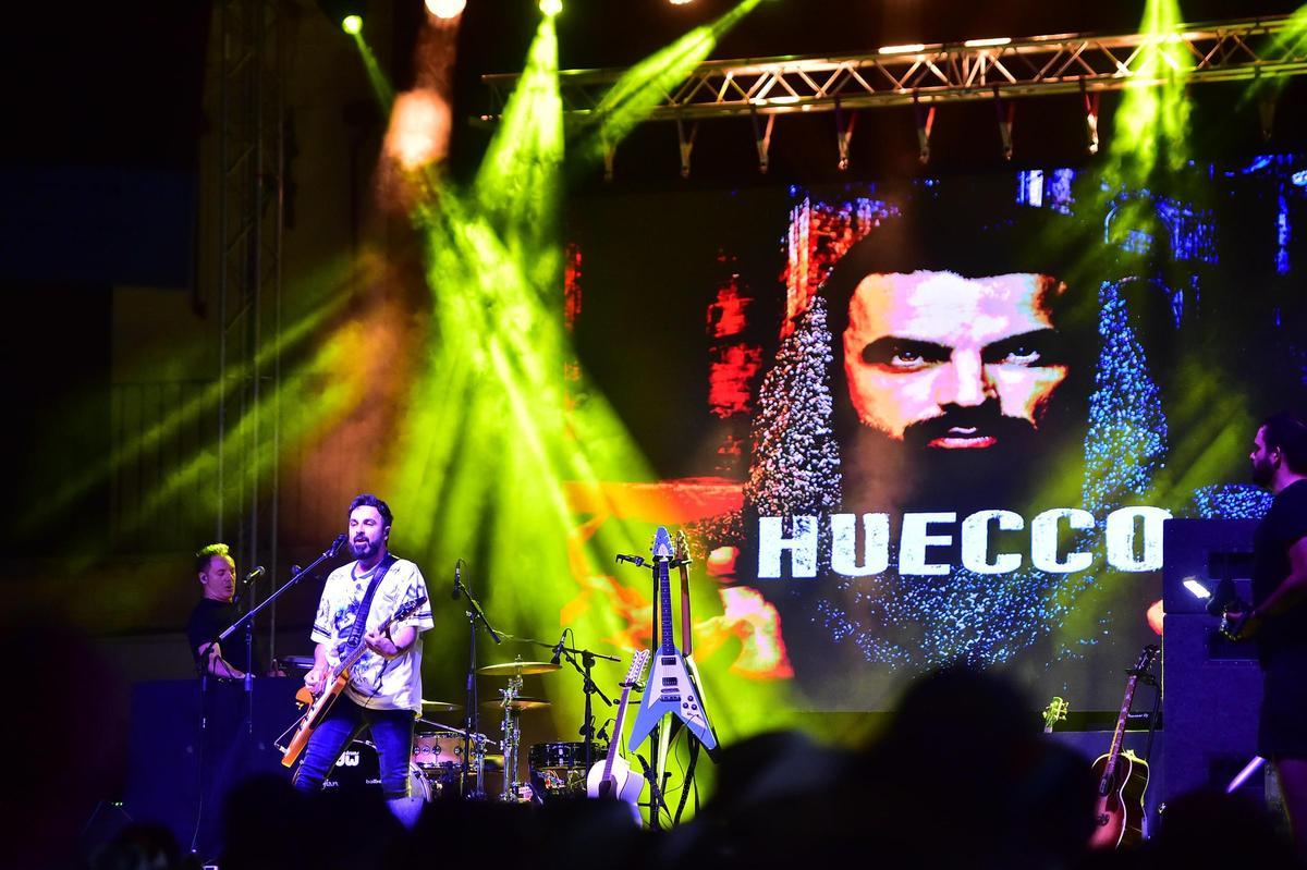 Galería | Las imágenes del primer concierto de las ferias de Plasencia: Huecco