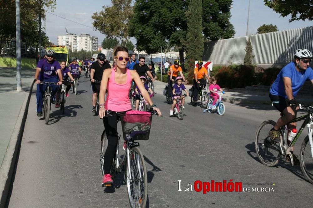 Ciclopaseo para clausular en Lorca los JDG