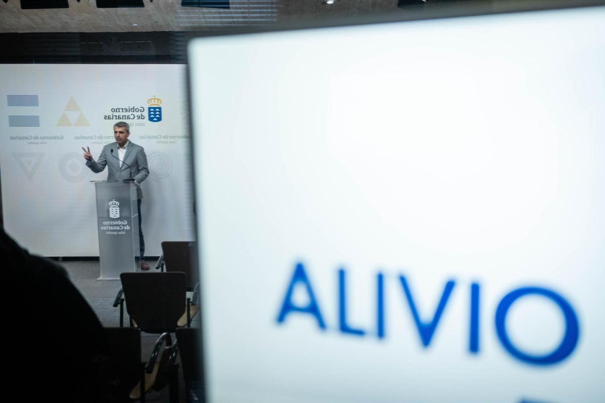 El vicepresidente y consejero de Economía del Gobierno de Canarias, Manuel Domínguez.