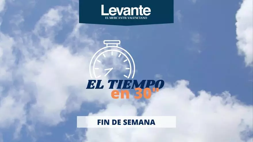 El tiempo en Valencia este fin de semana: Llegan los días más fríos de los últimos dos años
