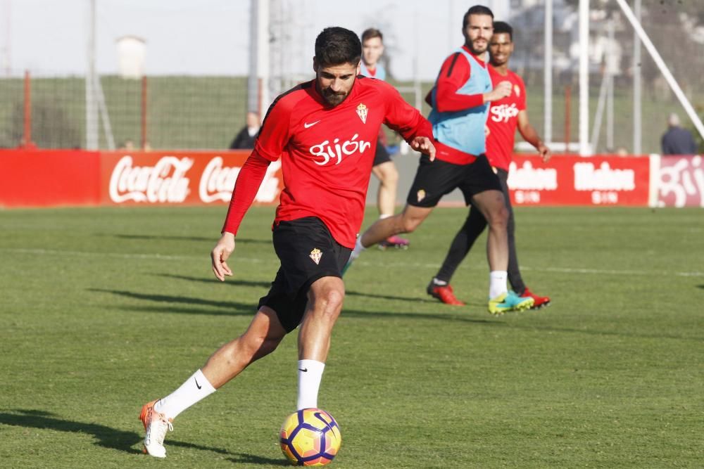 Entrenamiento del Sporting