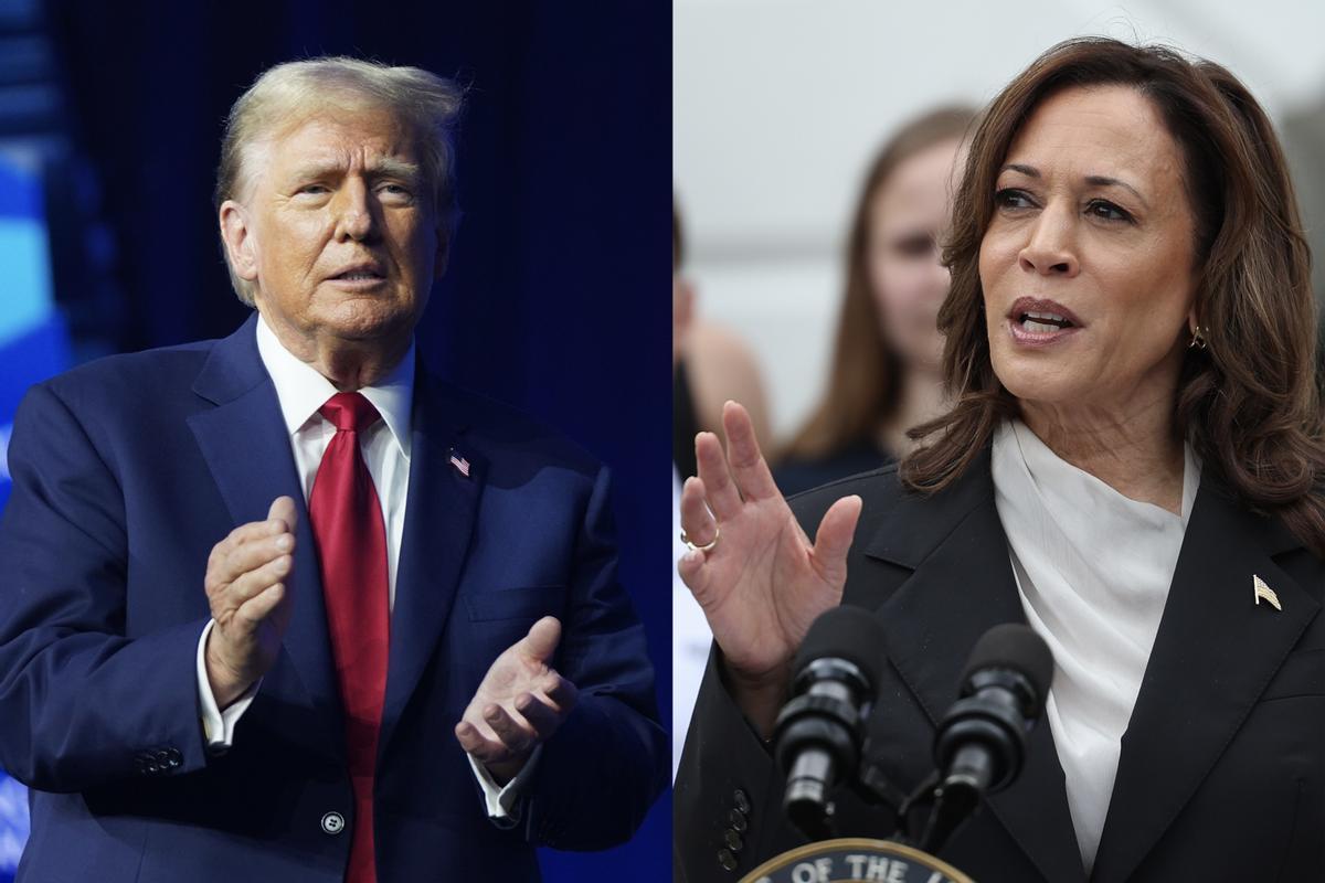 Trump y Kamala se enfrentan en su primer debate con la presidencia de EEUU en juego