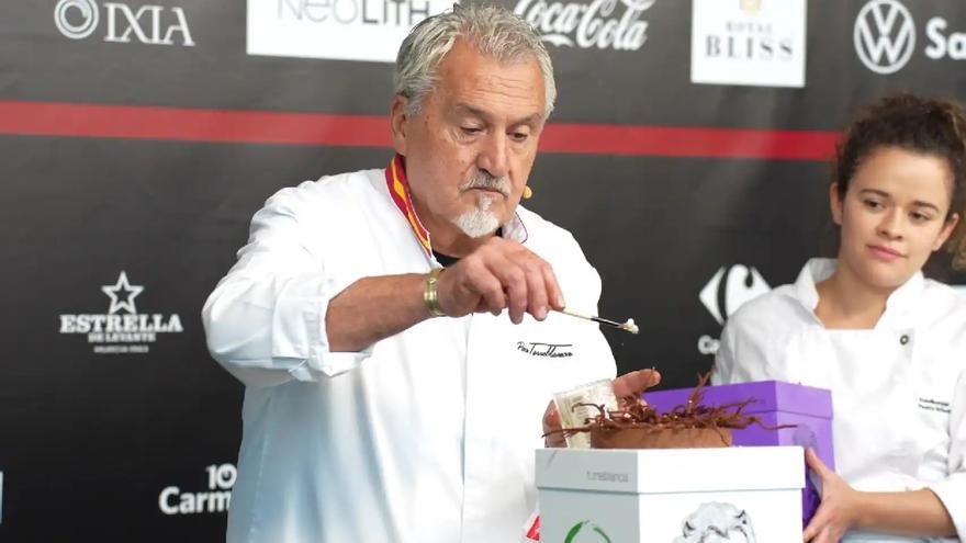 Paco Torreblanca acerca sus secretos de la alta pastelería a aficionados en su Masterclass de Alicante Gastronómica