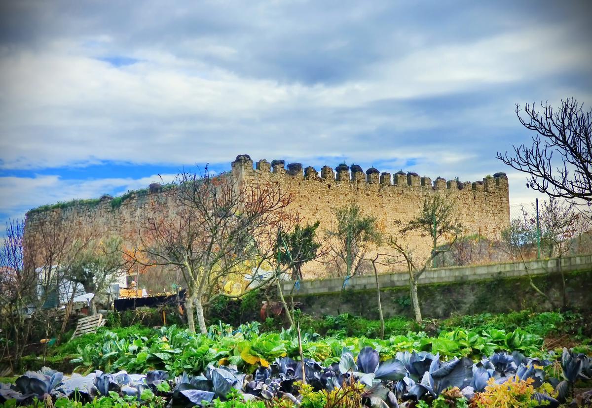 Huertas arroyanas y Castillo de los Herreras del siglo XV.