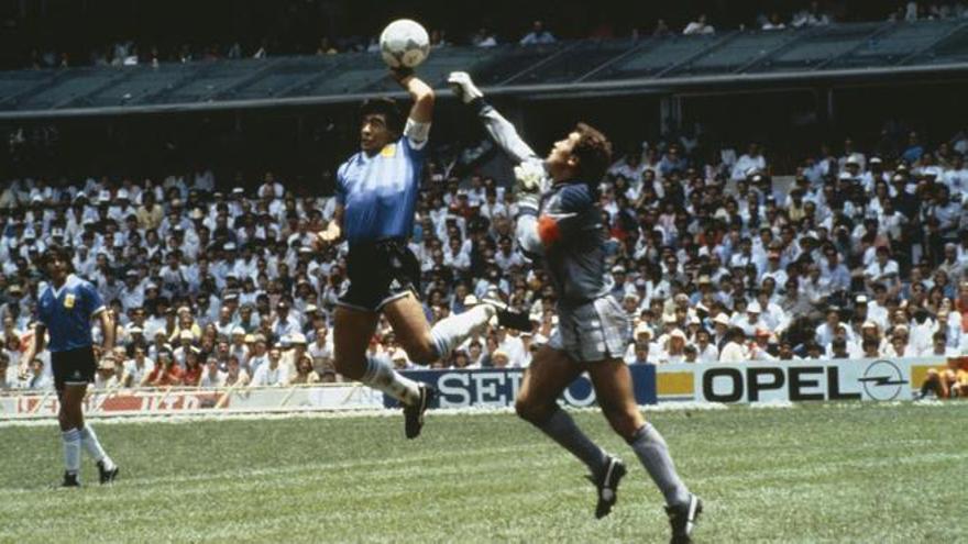 Mundial 1986: Maradona y la mano de Dios.