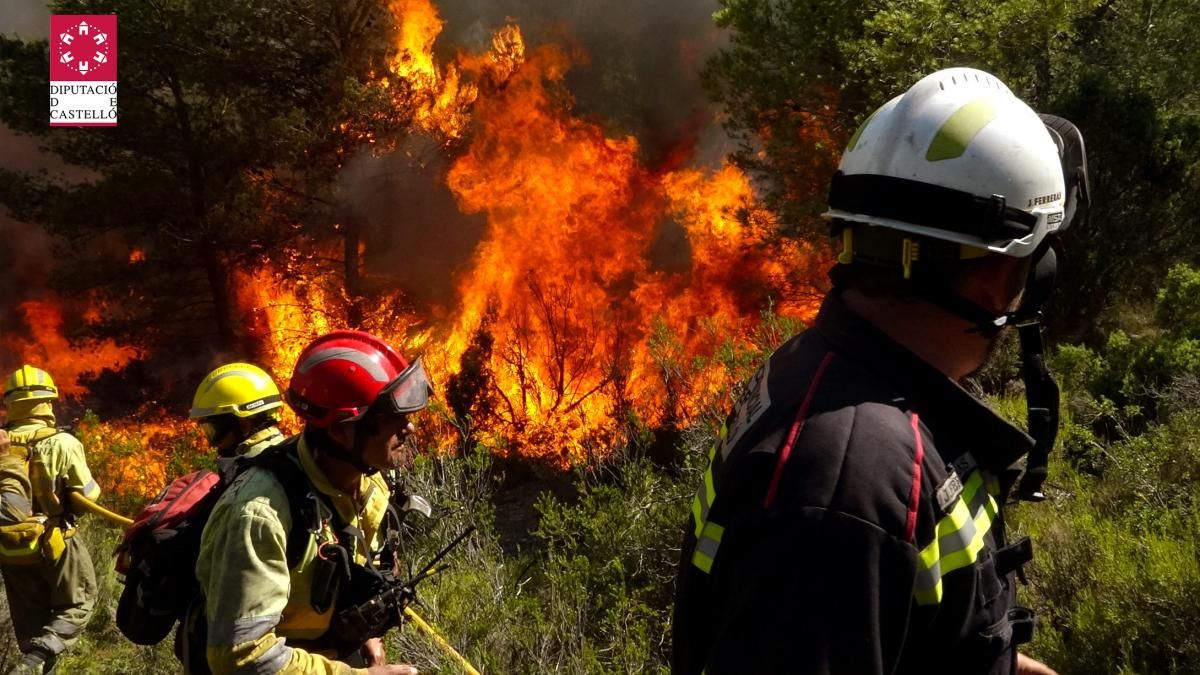 Incendio en la Serra Calderona