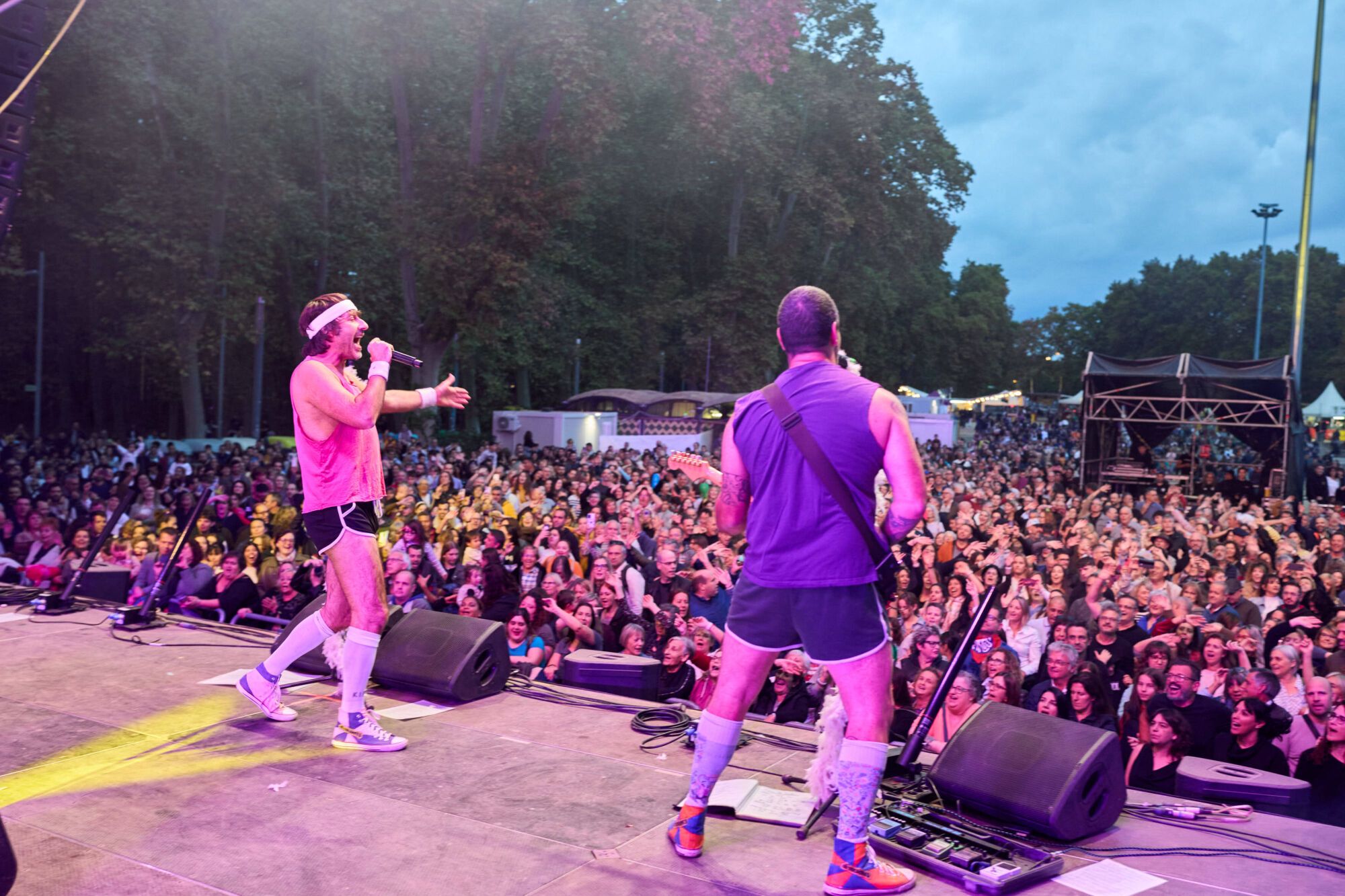 Les imatges del concert de Di Versiones a la Copa