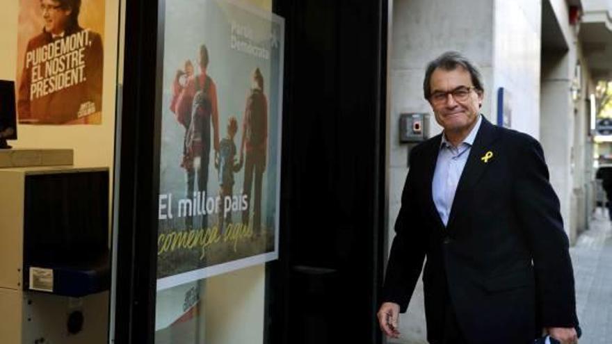 Artur Mas ha estat imputat pel jutge del Tribunal Suprem Pablo Llarena.