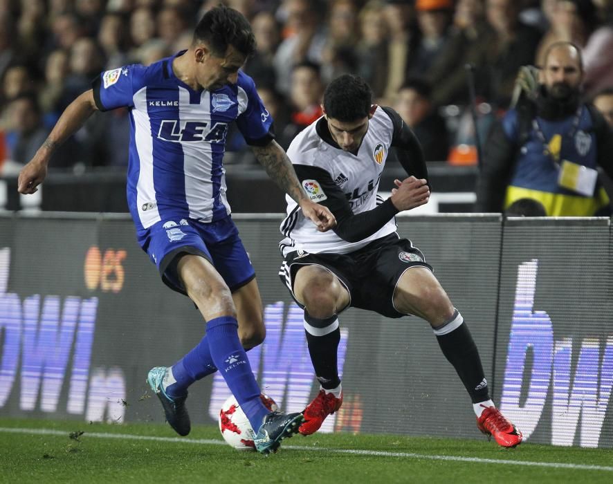 Valencia - Alavés, en imágenes