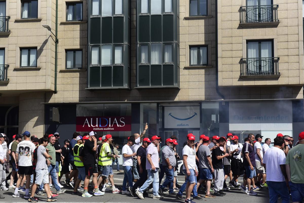 Los trabajadores vuelven a salir a la calle un día antes de la reunión entre la patronal y los representantes de los trabajadores para intentar desbloquear la negociación del convenio provincial.