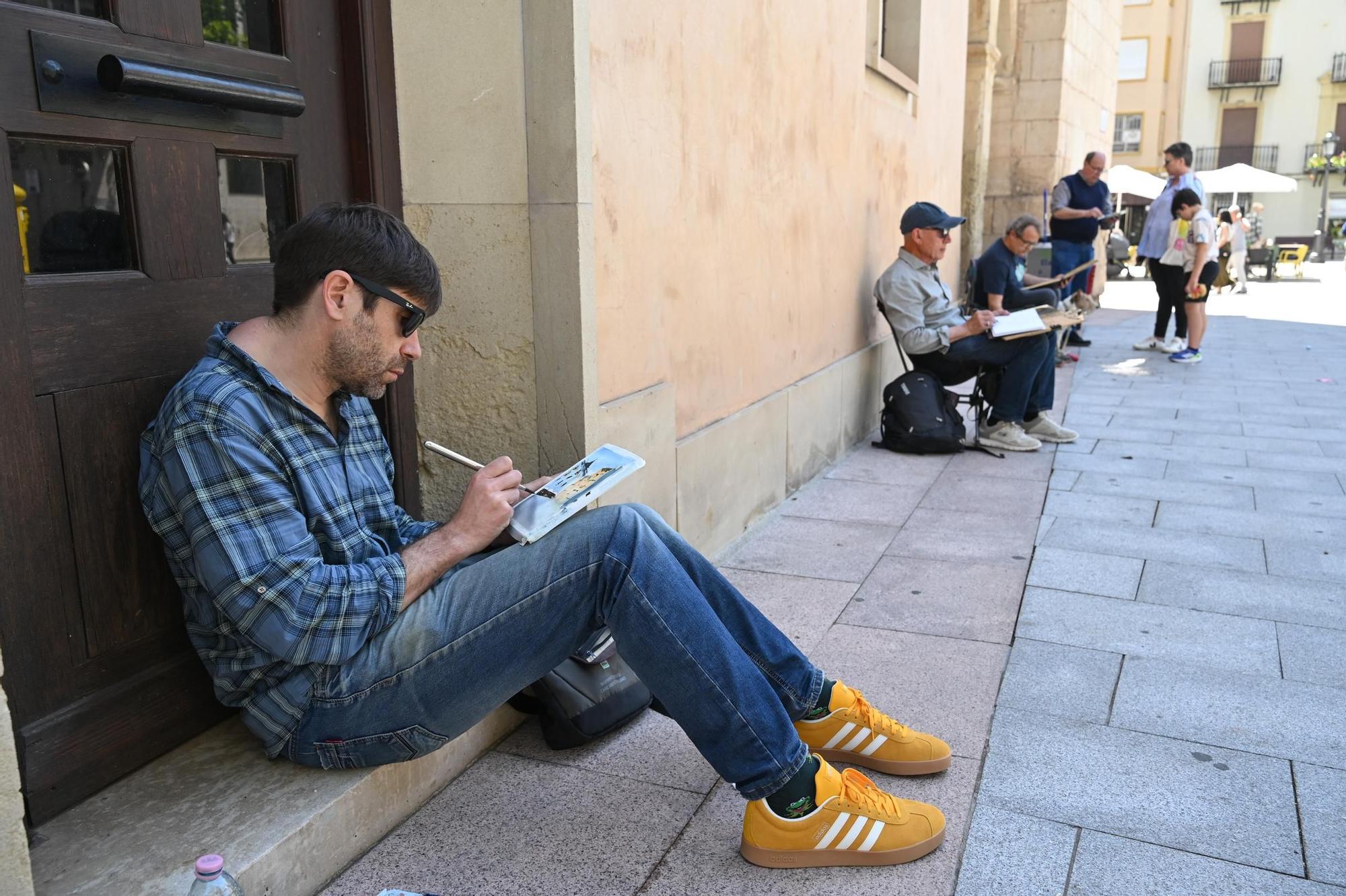 El undécimo encuentro de dibujantes urbanos de Elche, en imágenes
