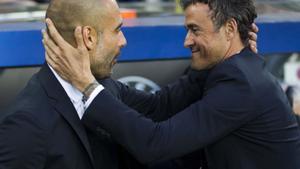 Luis Enrique i Guardiola, dos amics cara a cara penjant d’un fil