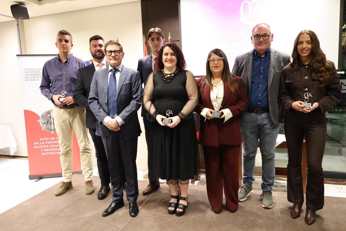 Los nuevos colegiados que juraron junto al presidente