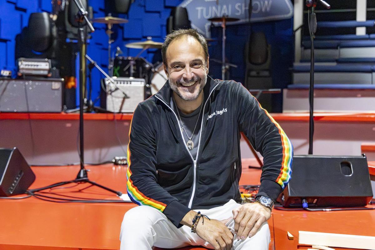 Roberto Vilar no plató do novo 'Land Rober +Show'