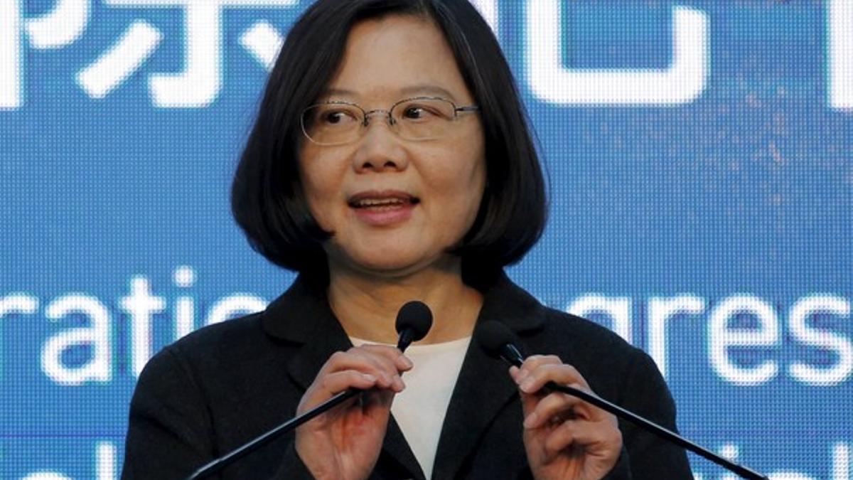 Tsai Ing-wen, ganadora de las elecciones en Taiwán