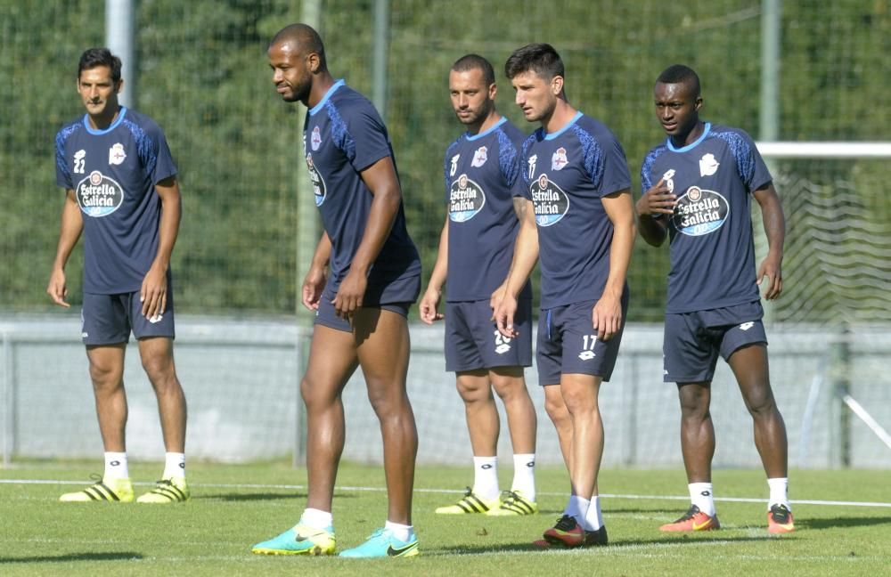 Cuarto entrenamiento de la semana - El domingo, el Dépor recibe al Athletic en Riazor.