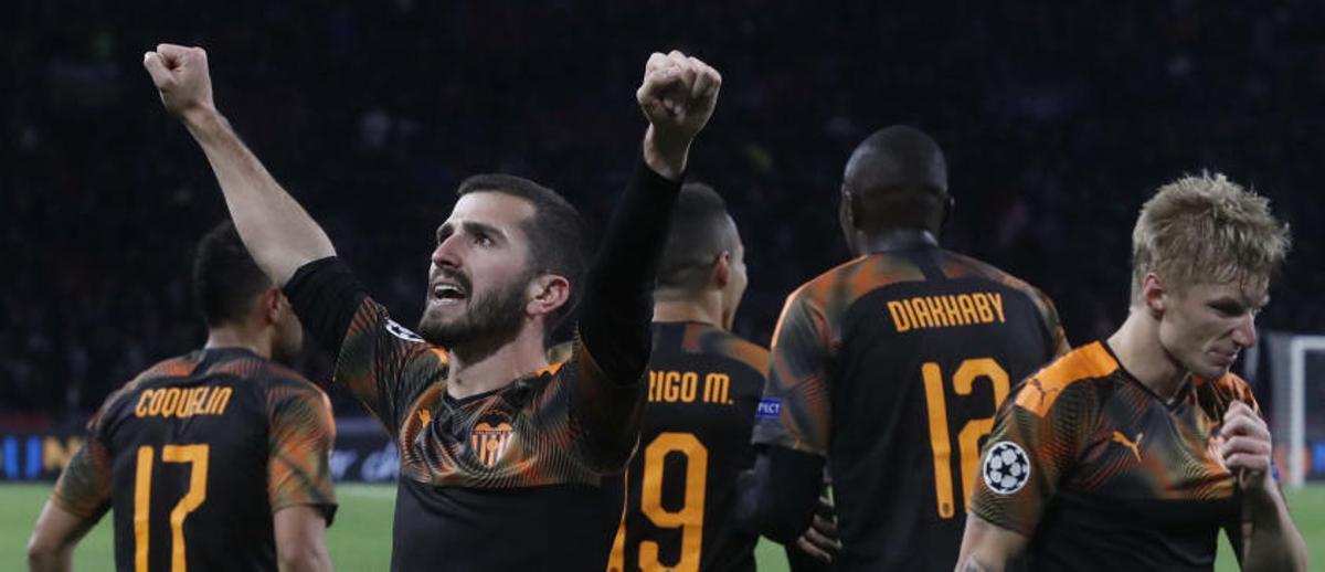 El Valencia CF logró la clasificación tras vencer al Ajax.