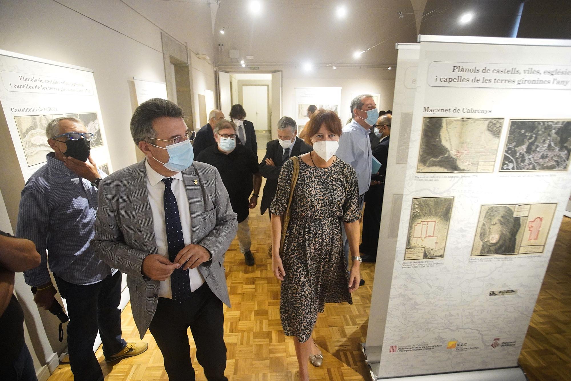 La Casa de Cultura exposa mapes de les comarques gironines del segle XVIII