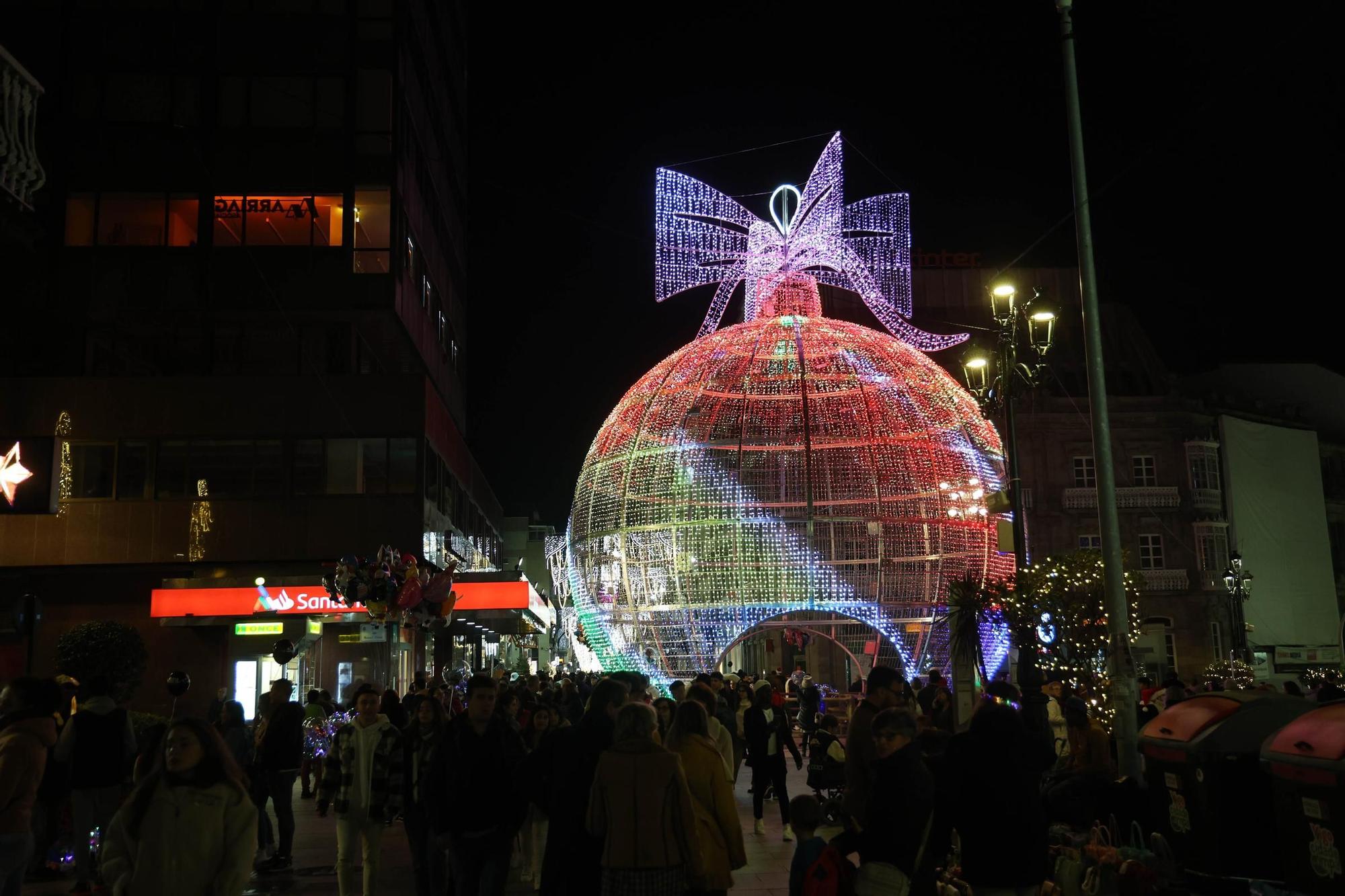 La Navidad de Vigo ya deslumbra al mundo