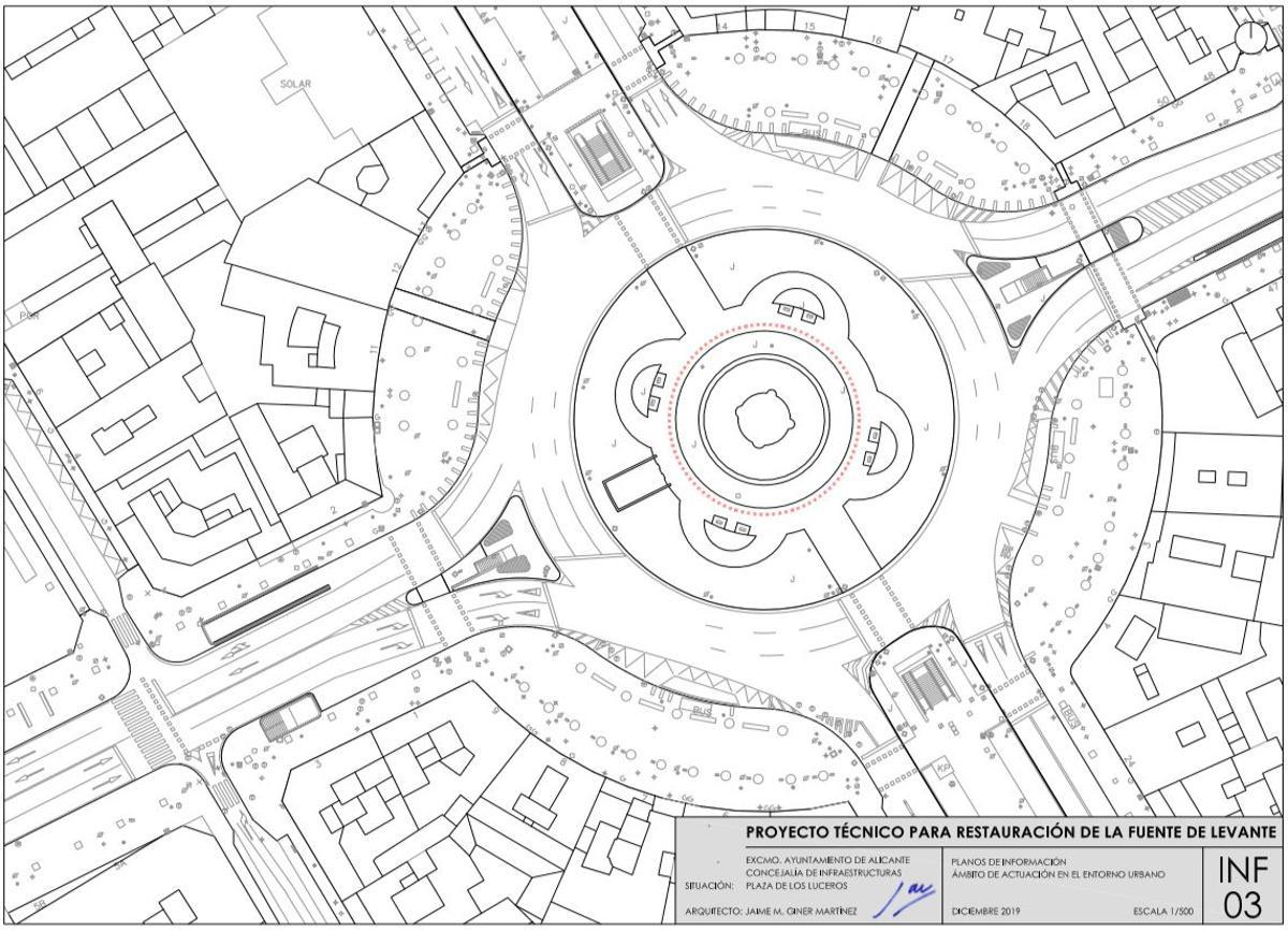 Proyecto de restauración de la fuente