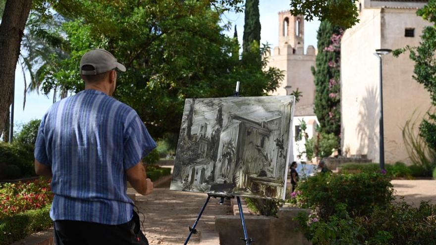 El onubense Pepe Bonaño se alza campeón del concurso de Pintura al Aire Libre