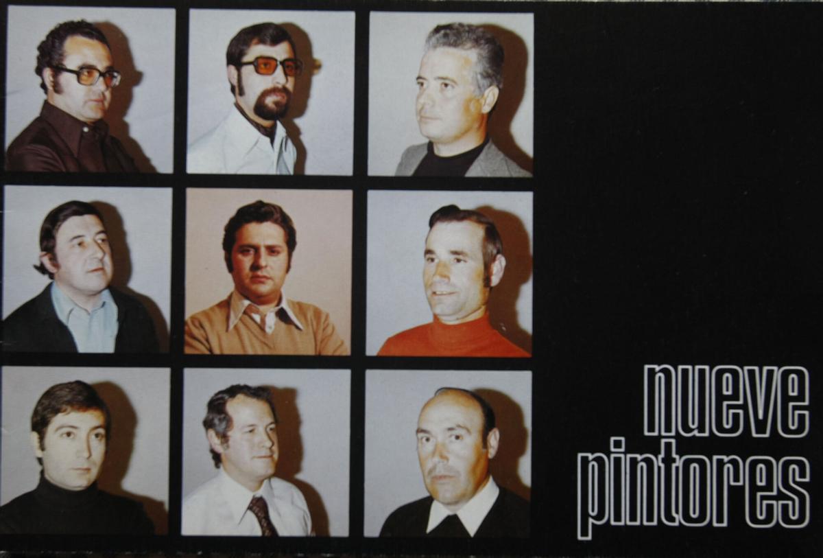 Colectivo artístico Nueve Pintores, con Rodrigo Vivar