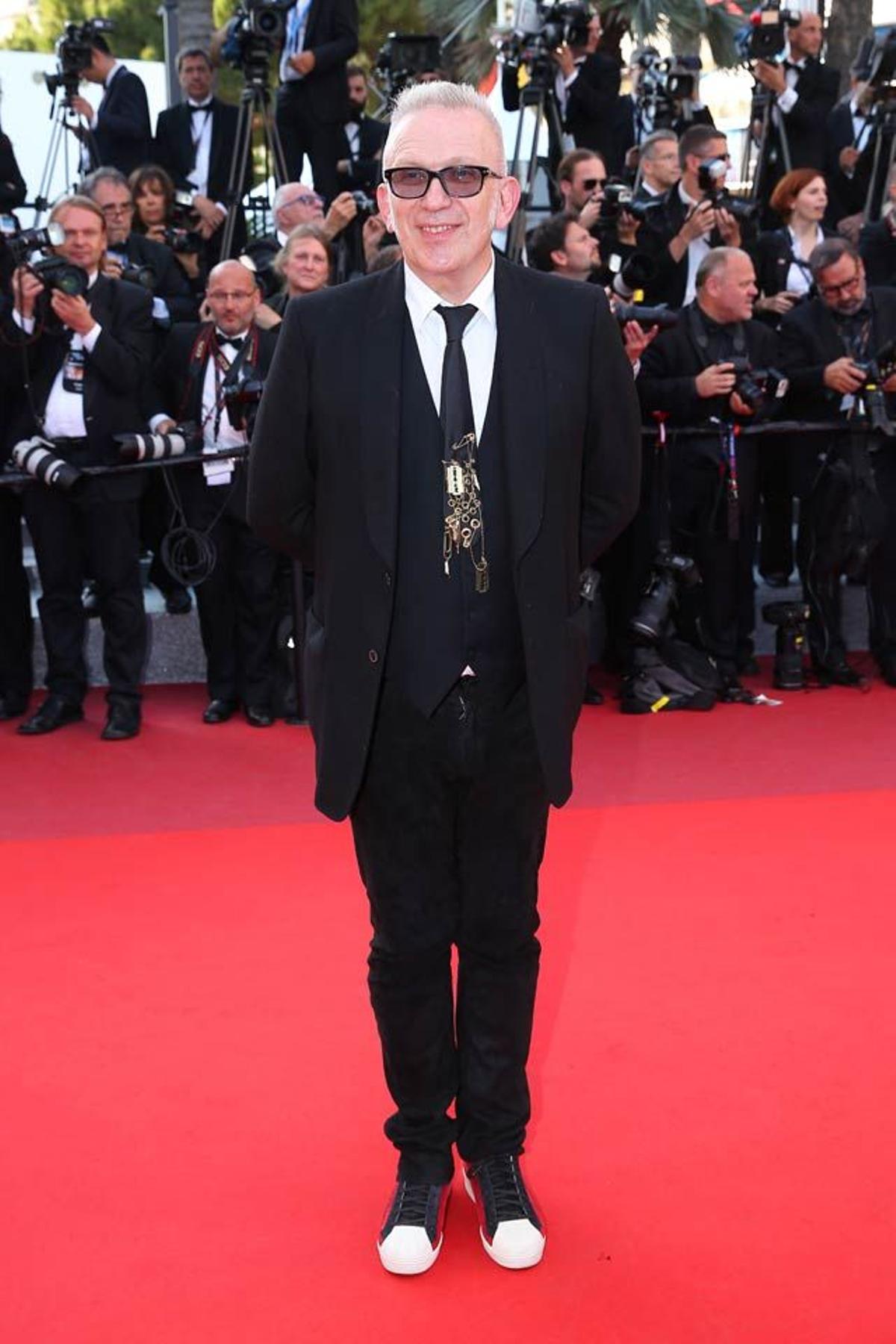 Jean Paul Gaultier, en la première de Julieta en el Festival de Cannes.