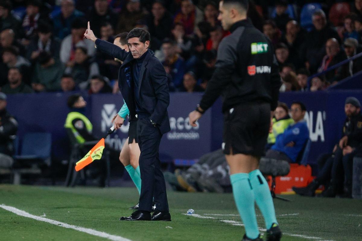 Marcelino, en el área técnica del Ciutat de València