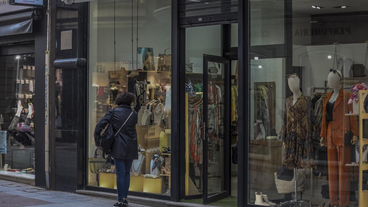 Una tienda del centro de Elche