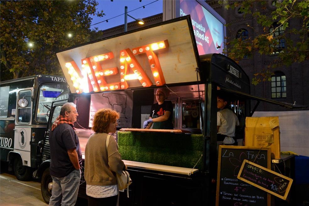 Food trucks en el paseo de Echegaray