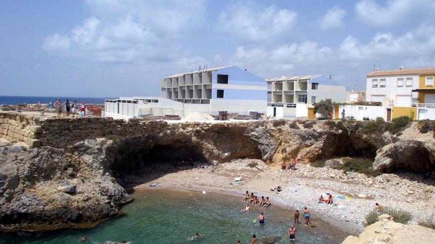 Una de las calas de la Isla de Tabarca