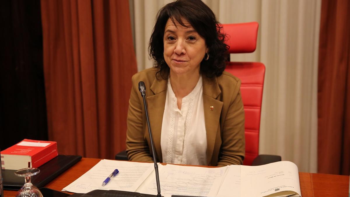 La presidenta del Parlament, Anna Erra