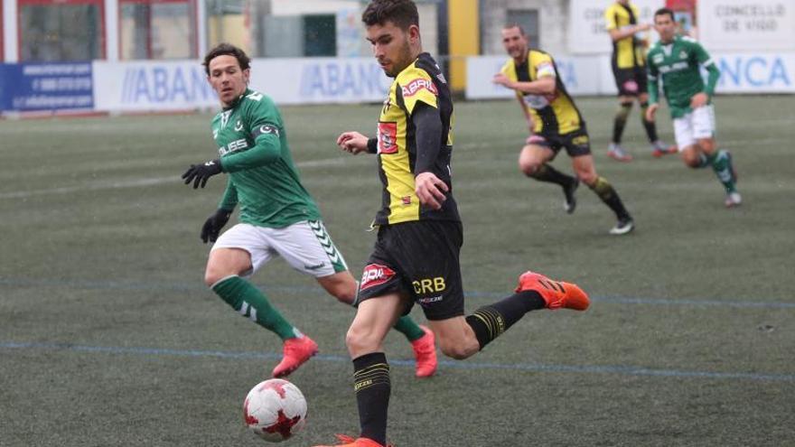 Imagen de un partido del Rápido en Vigo.