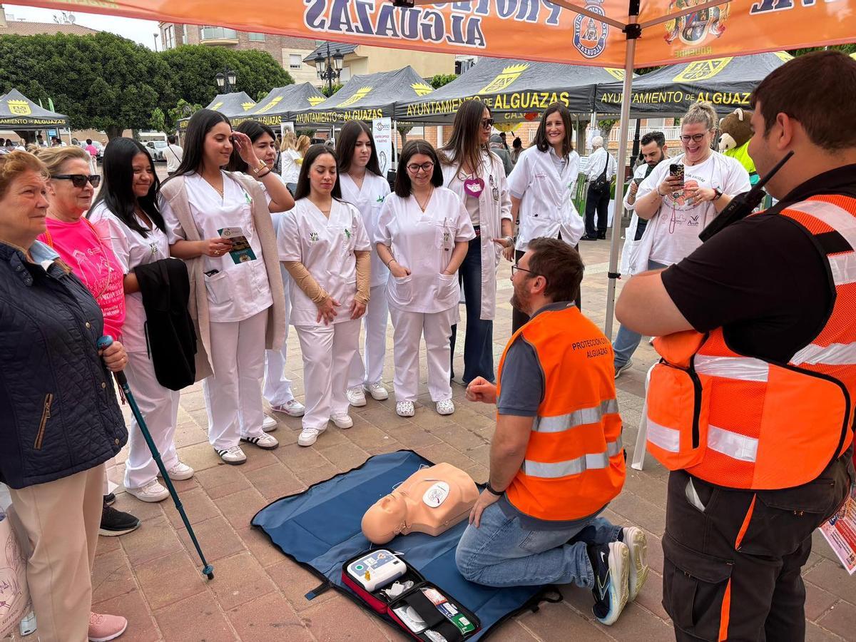 I Feria de la Salud de Alguazas.