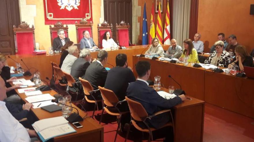 Imatge d&#039;arxiu del ple de Manresa