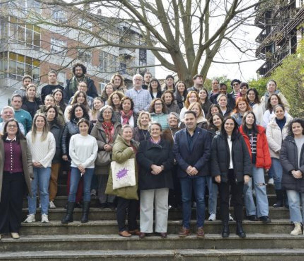 Parte del colectivo participante. | DUVI