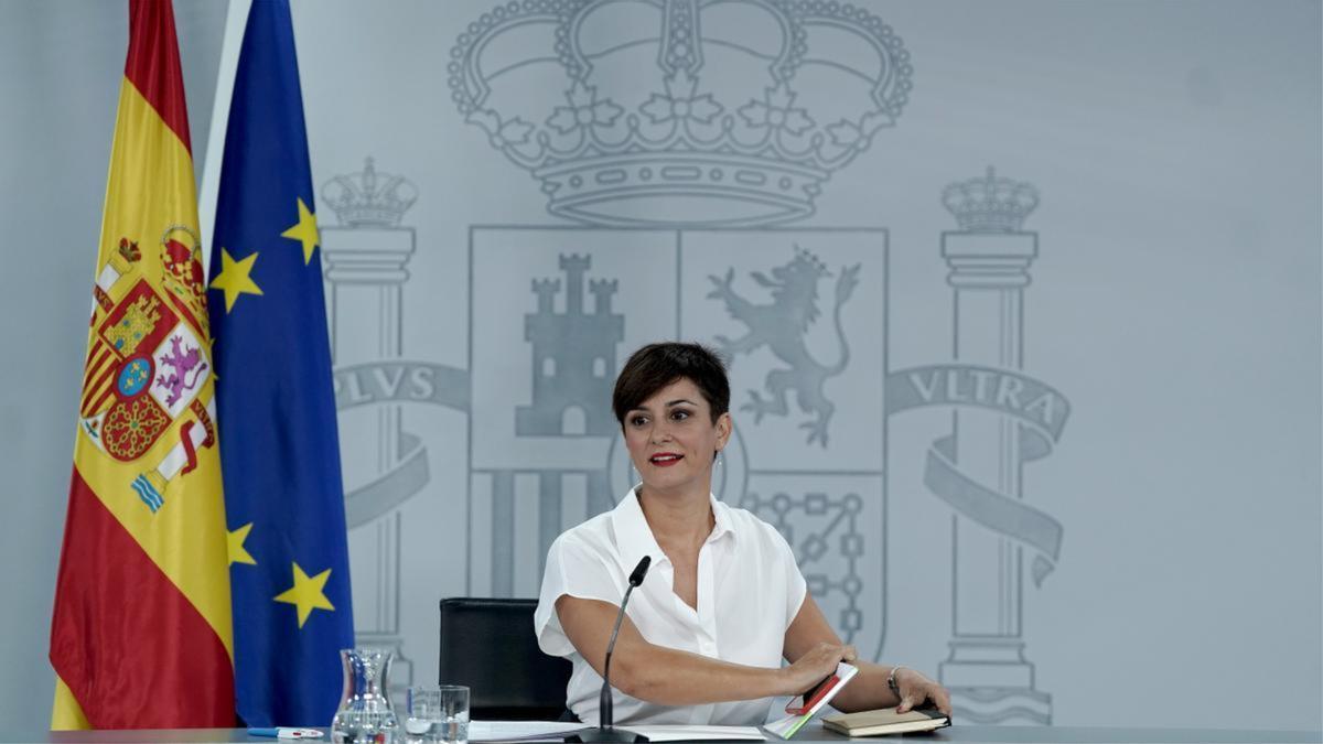 Isabel Rodríguez, ministra de Vivienda y Agenda Urbana.