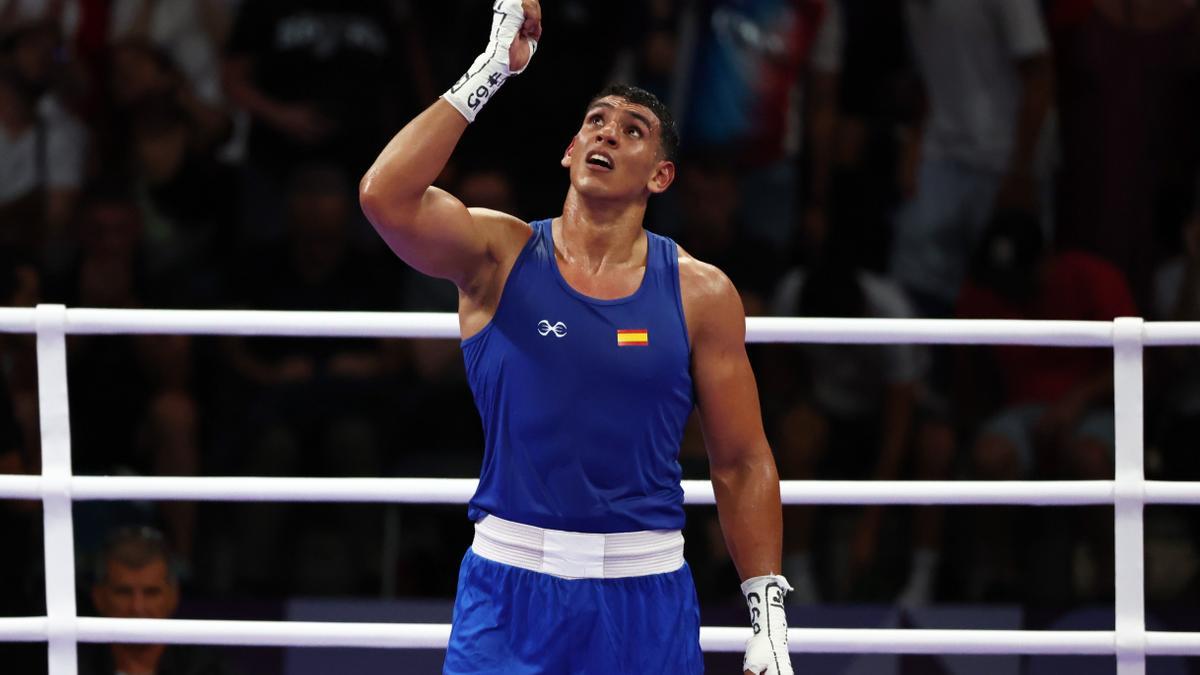 Ayoub Ghadfa se garantiza una medalla en +92kg tras vencer a Chaloyan