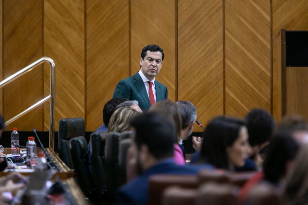 ..Segunda jornada del Pleno del Parlamento andaluz