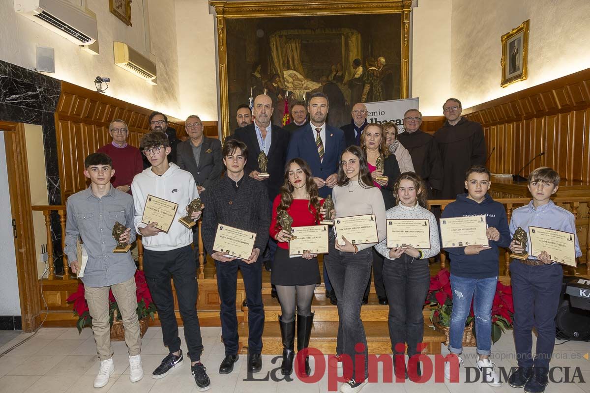 Entrega de los premios Albacara en Caravaca