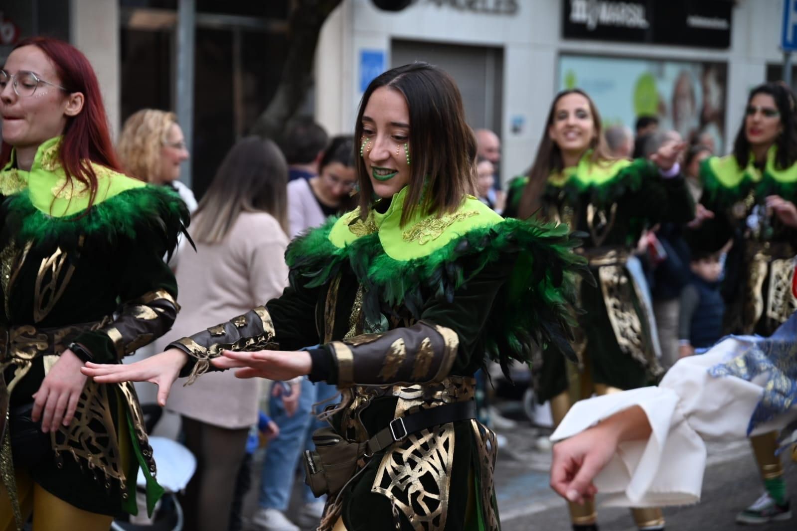 GALERÍA | Las Candelas de Santa Marina preludian el Carnaval de Badajoz