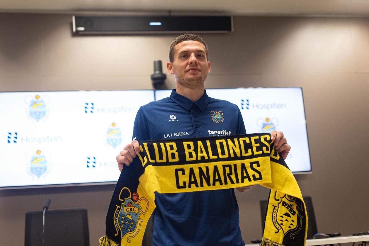 La Laguna Tenerife presenta al jugador Kyle Guy La Laguna Tenerife presenta al jugador Kyle Guy