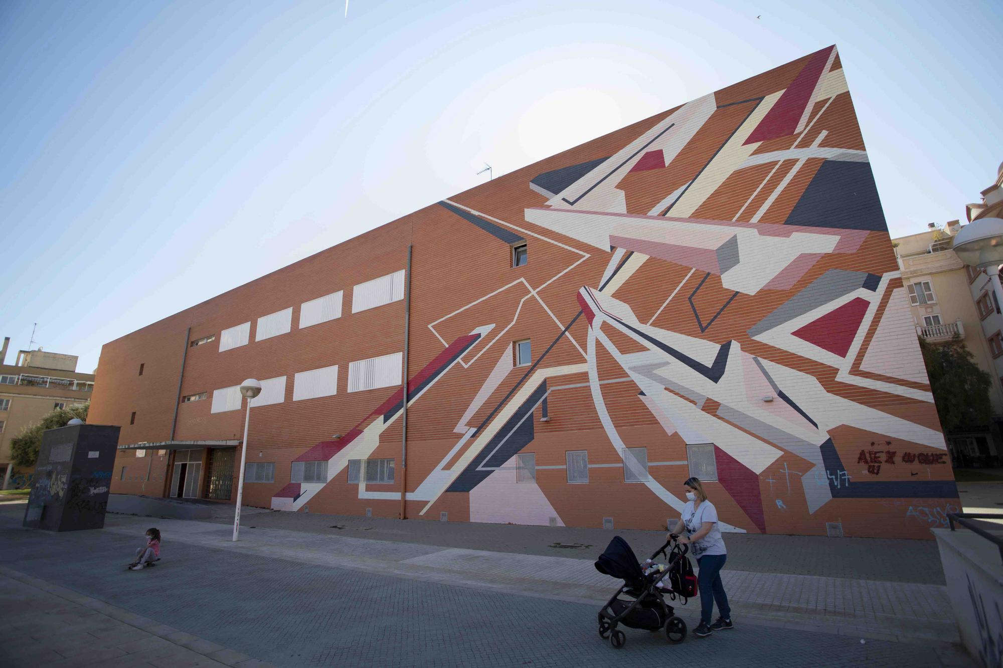 La ruta "Més Que Murs" del arte urbano en Sagunt.