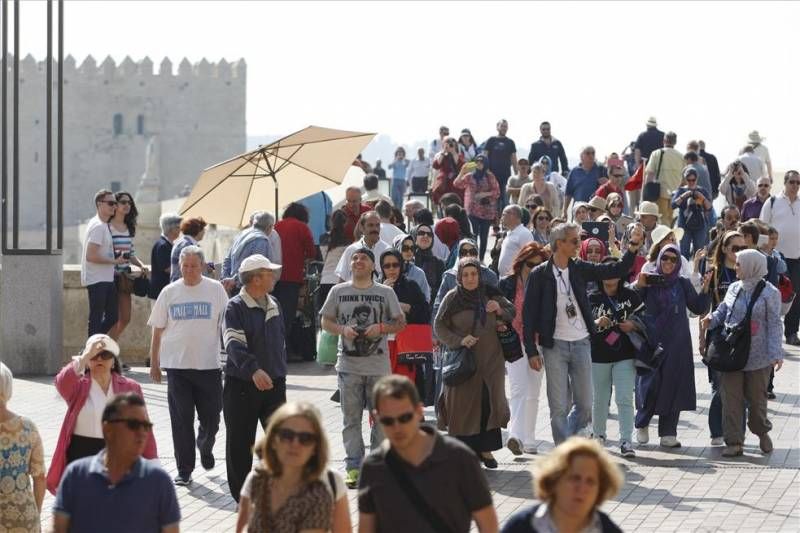 Los turistas invaden Córdoba en Semana Santa