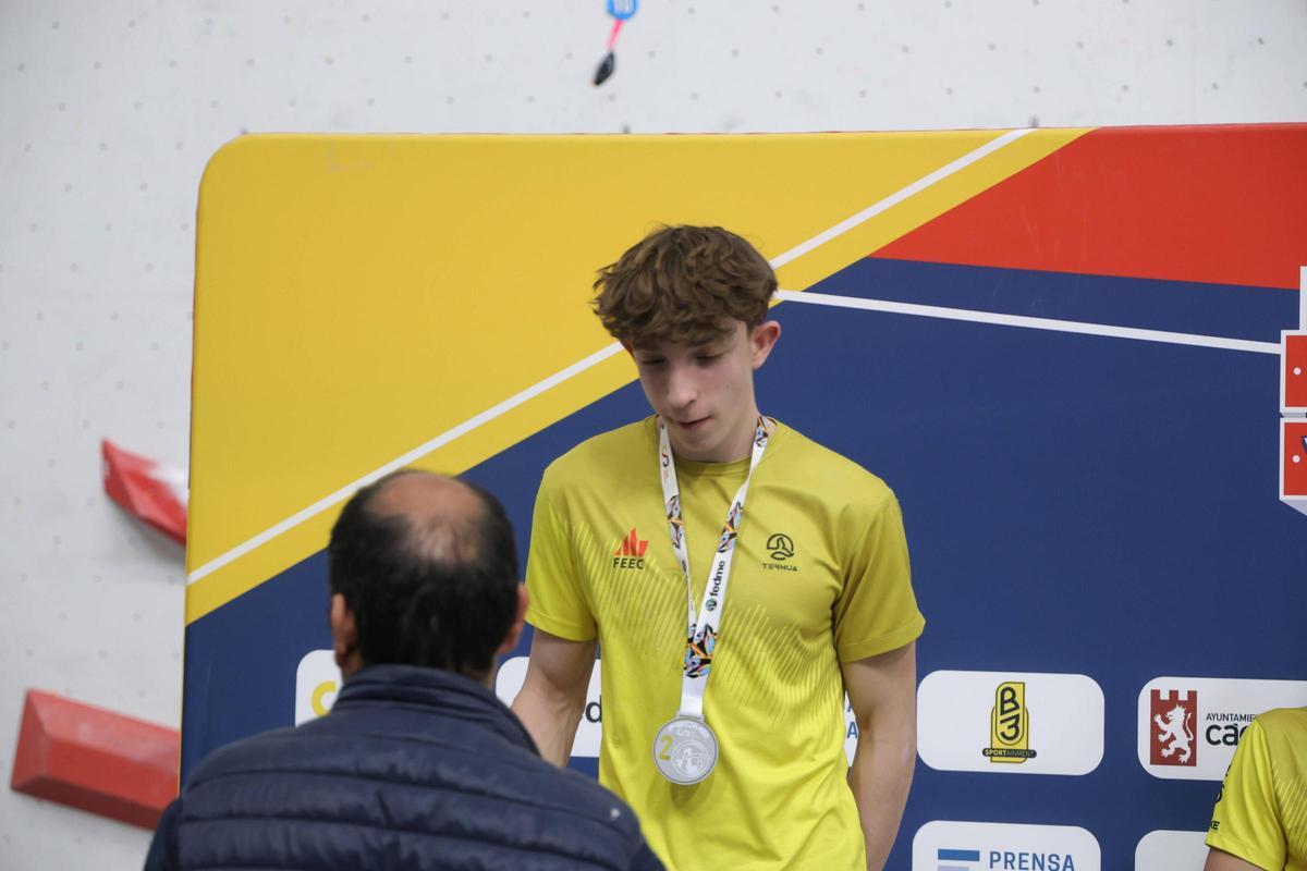 Galería | Podio primera jornada de la Copa de España de Escalada en Cáceres