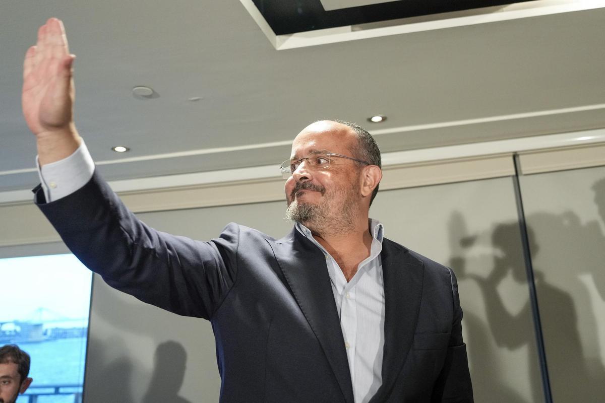 El presidente del PPC, Alejandro Fernández.